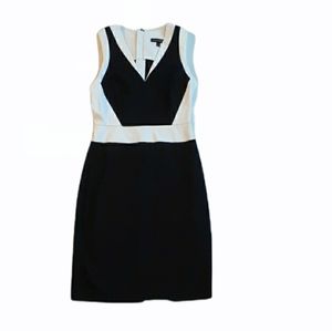 Banana Republic Black White Cocktail Dress